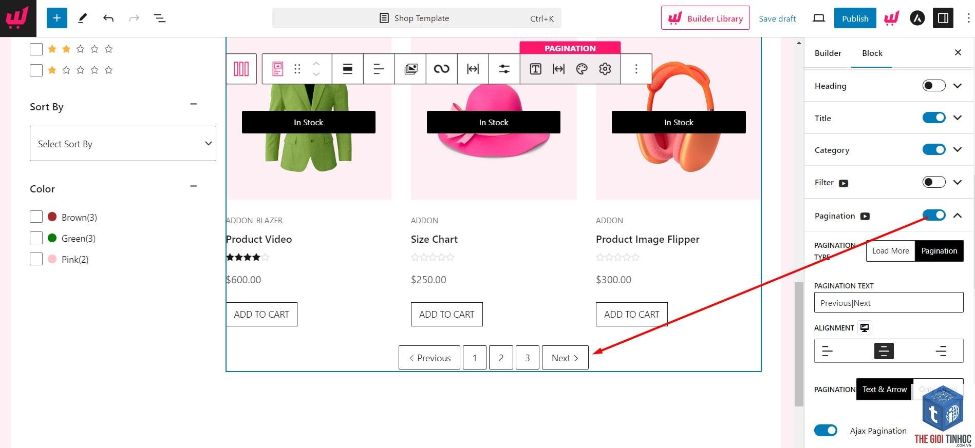 woocommerce pagination lỗi - Hình 5