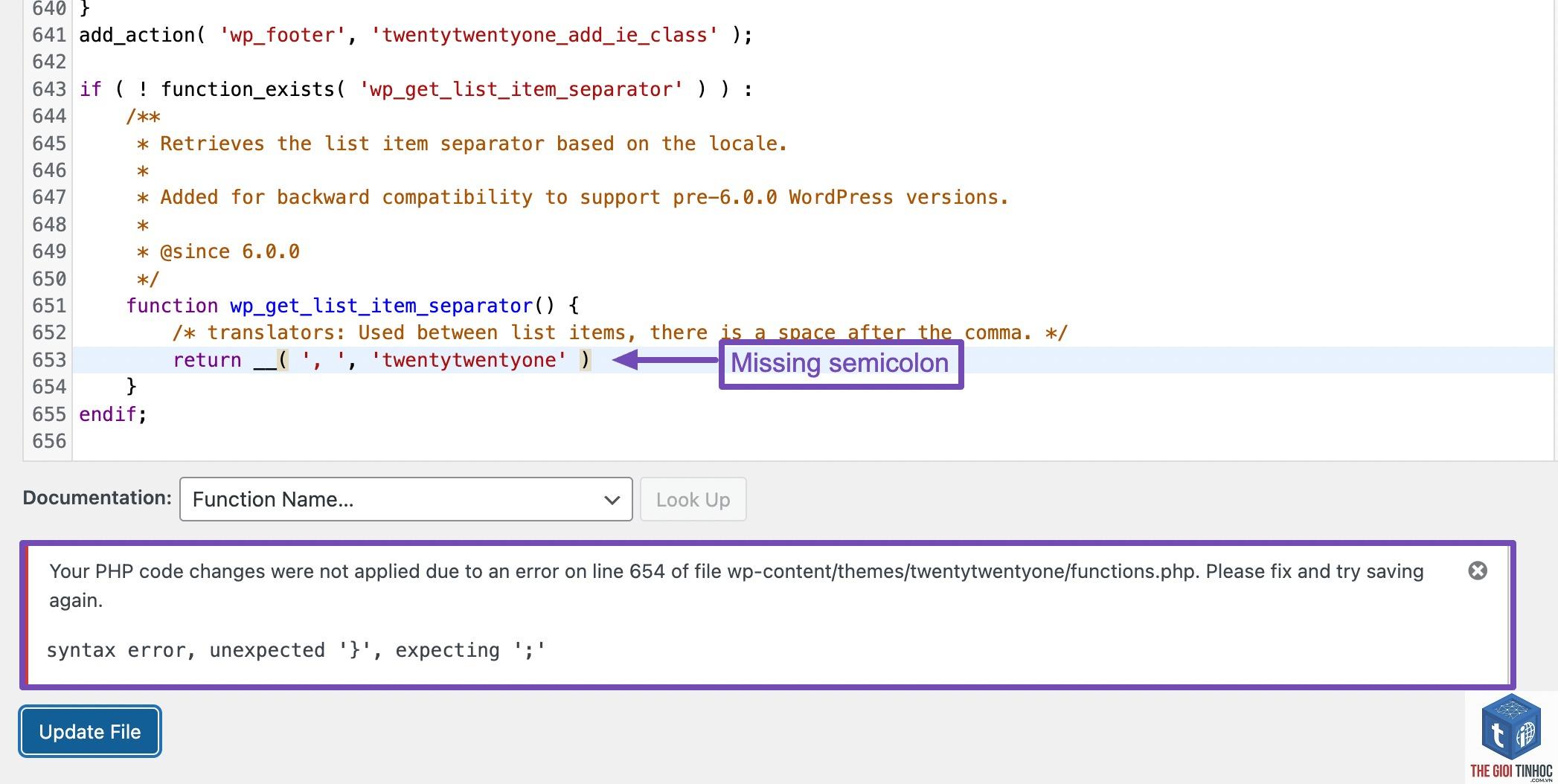 woocommerce parse error - Hình 3