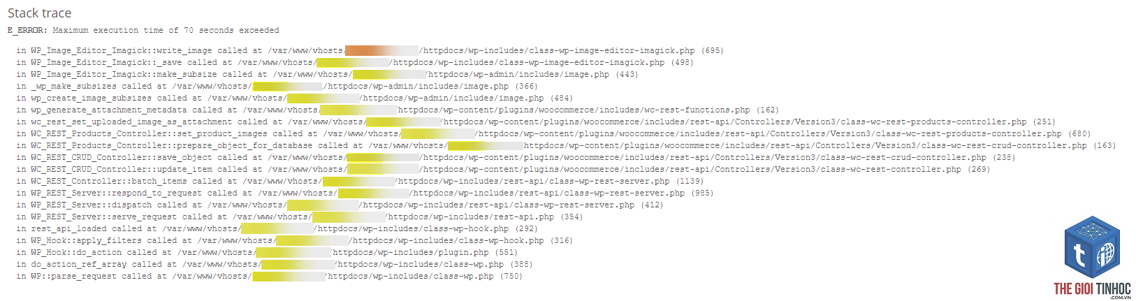 woocommerce php timeout - Hình 1