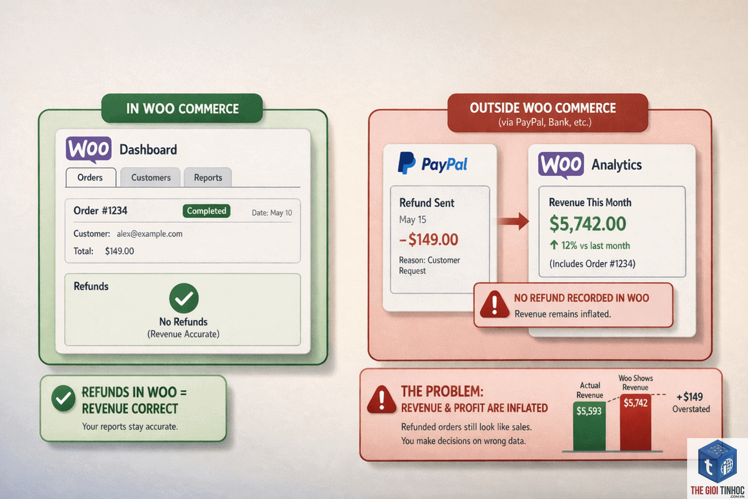 woocommerce revenue report lỗi - Hình 2