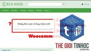 woocommerce sản phẩm không tải