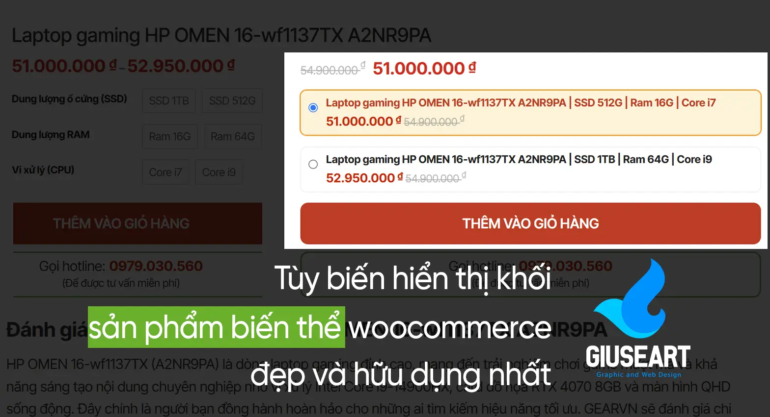 woocommerce sản phẩm lỗi biến thể - Hình 4