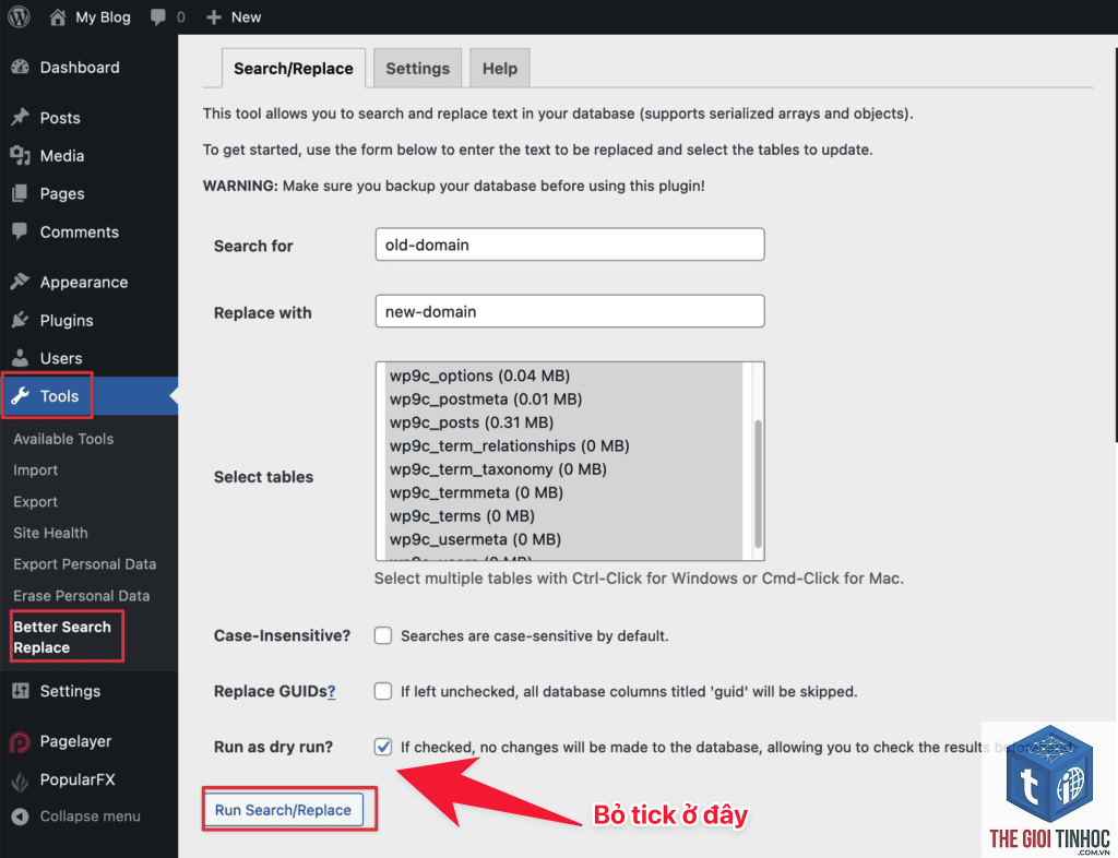 woocommerce sau đổi domain bị lỗi