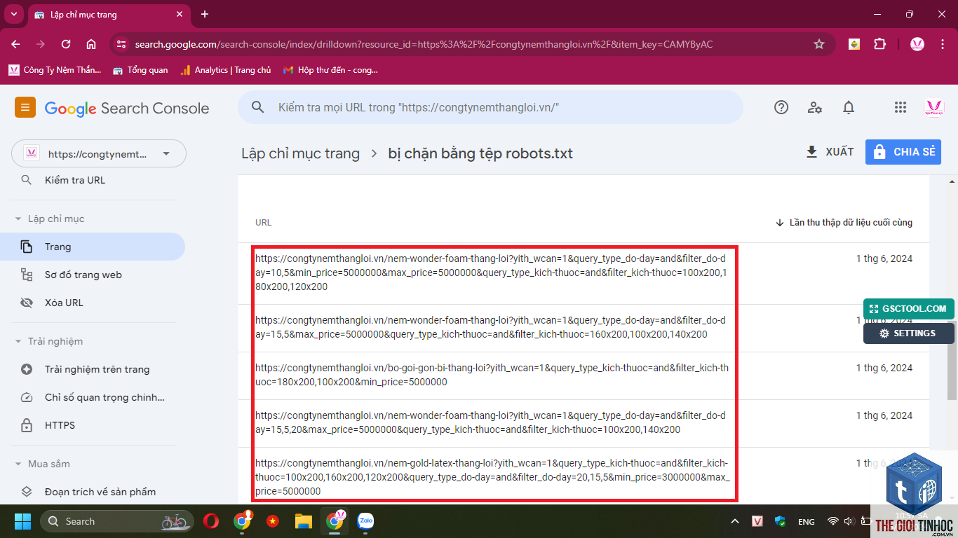 woocommerce search index lỗi - Hình 2