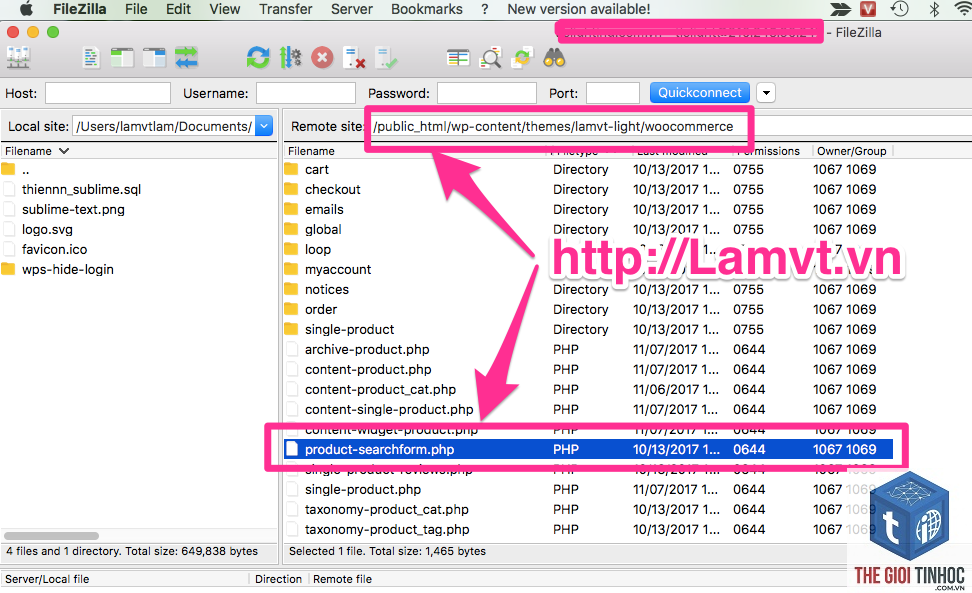 woocommerce search sản phẩm lỗi - Hình 3