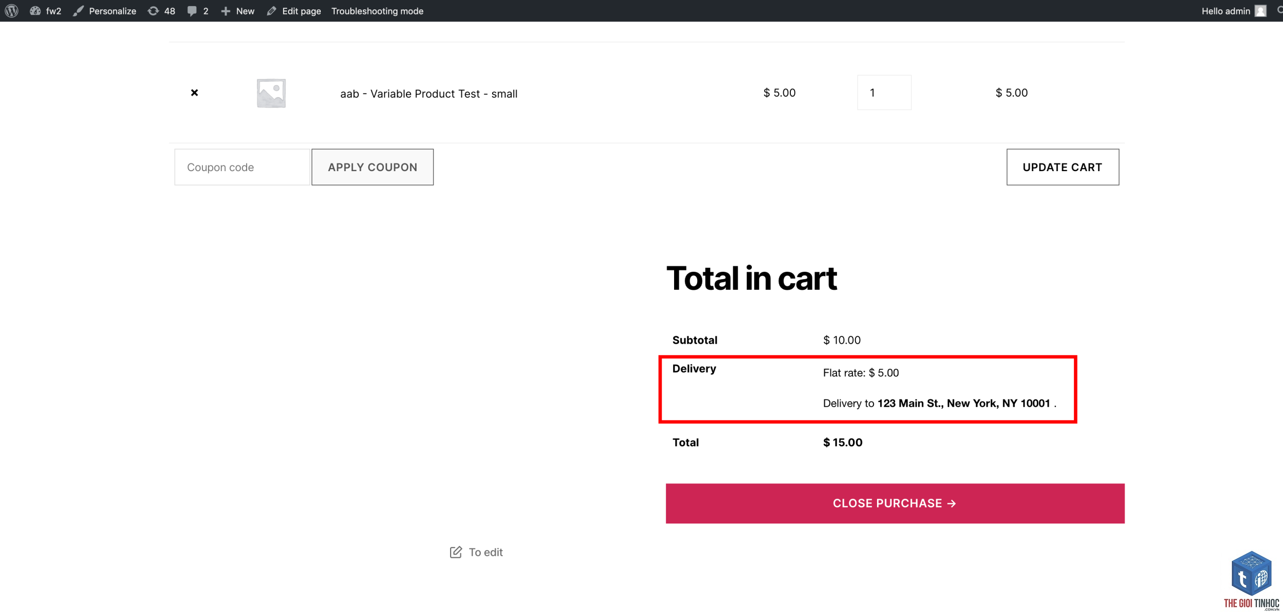 woocommerce shipping calculator lỗi - Hình 1