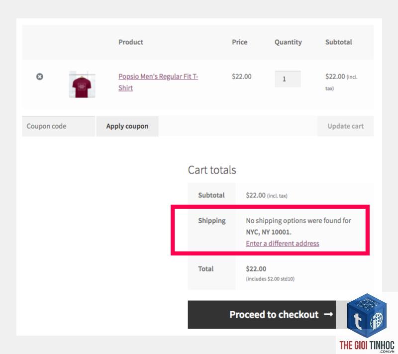 woocommerce shipping method lỗi - Hình 2