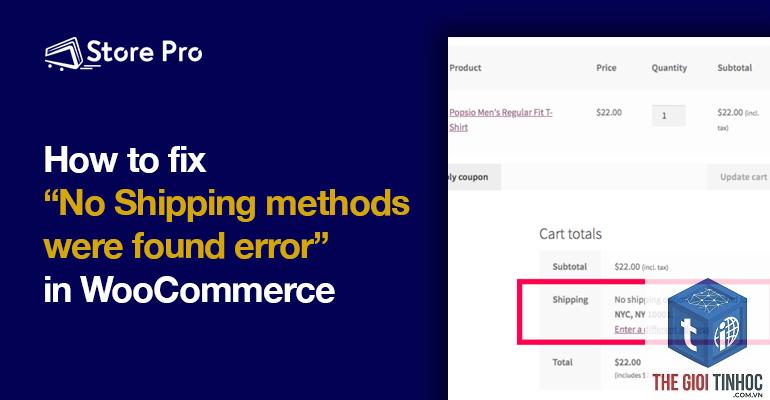 woocommerce shipping method lỗi - Hình 4