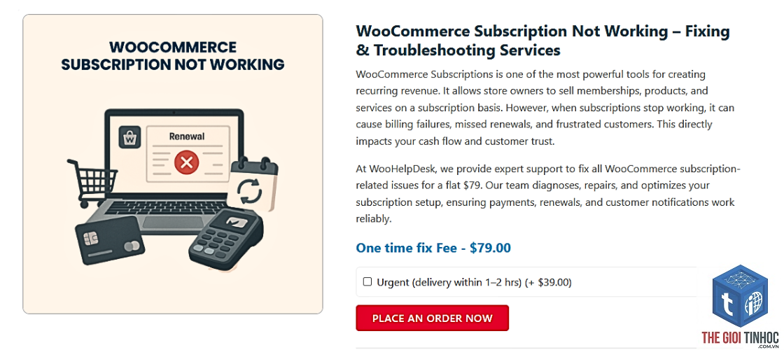 woocommerce subscription gateway lỗi - Hình 5