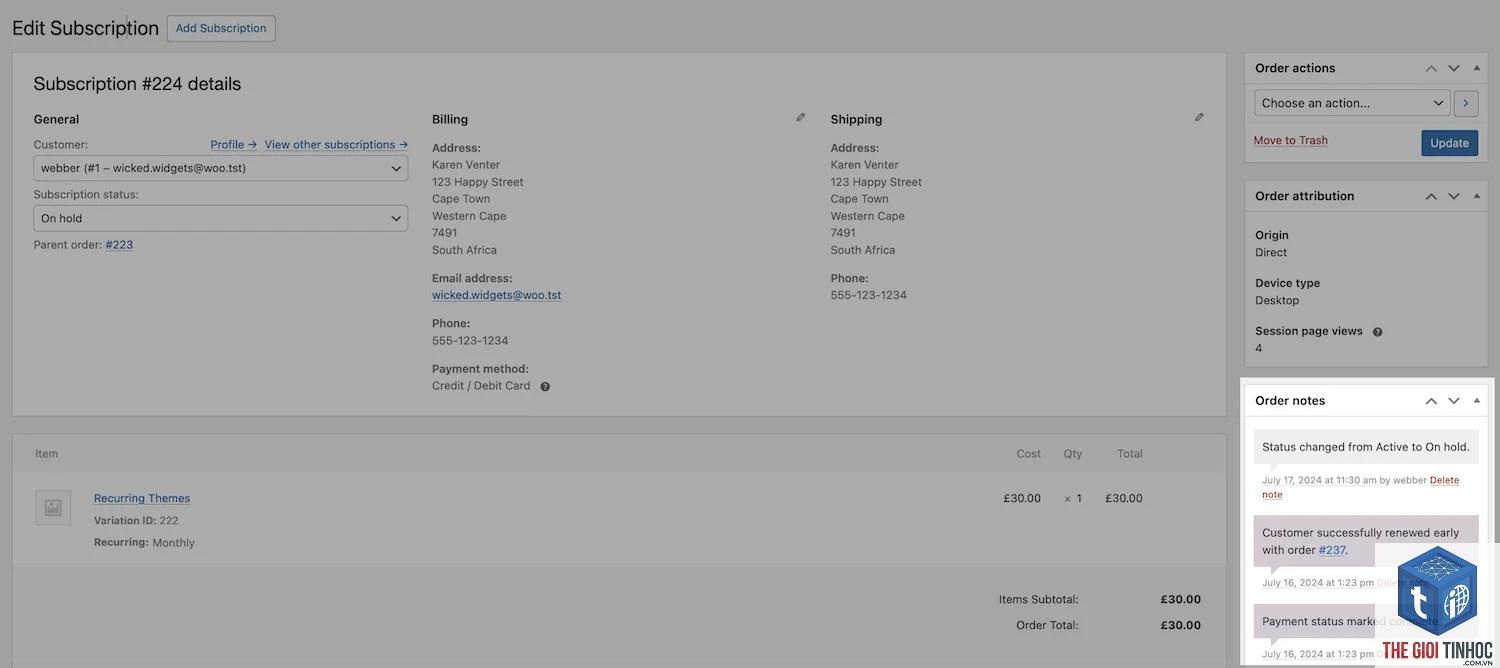 woocommerce subscription lỗi - Hình 3