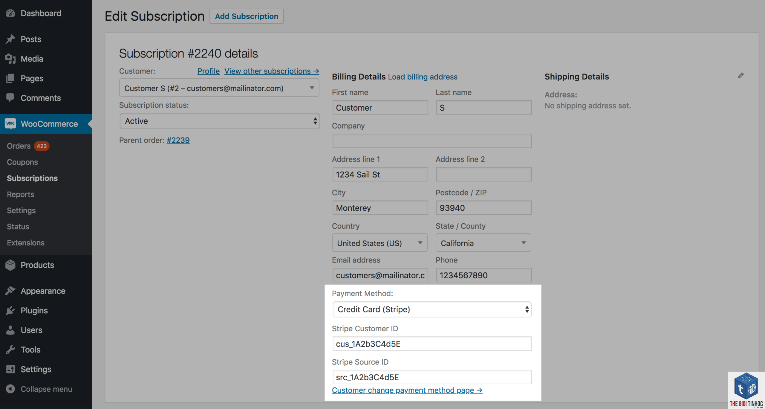 woocommerce subscription status lỗi - Hình 5