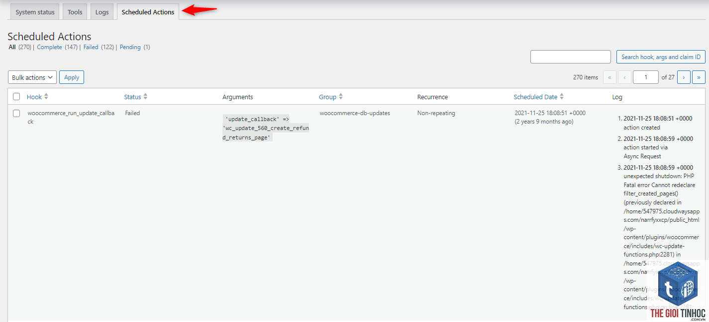 woocommerce system status lỗi - Hình 5