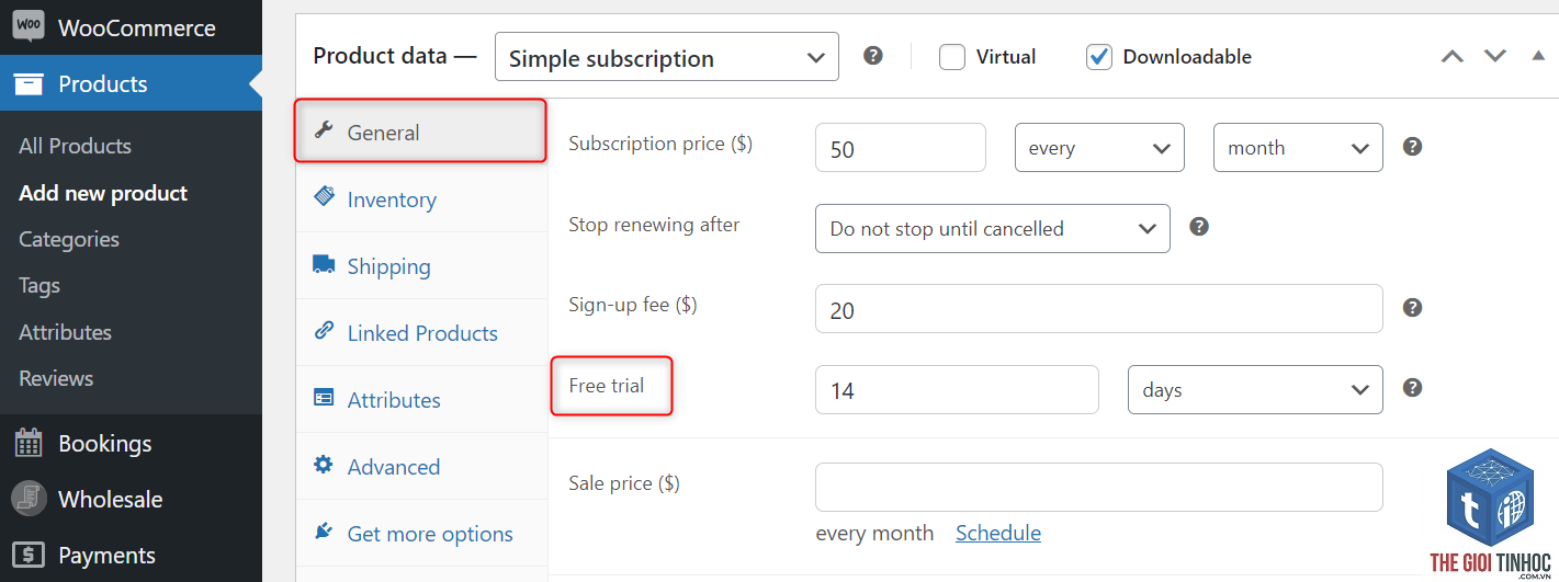 woocommerce trial period lỗi - Hình 5