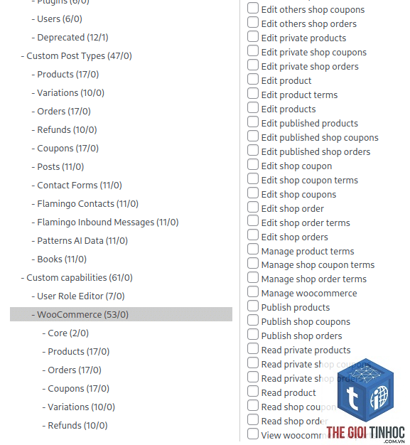 woocommerce user role lỗi - Hình 4