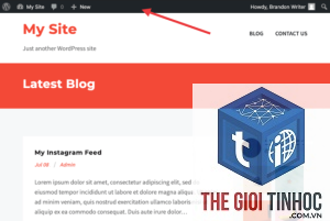 wordpress admin bar là gì