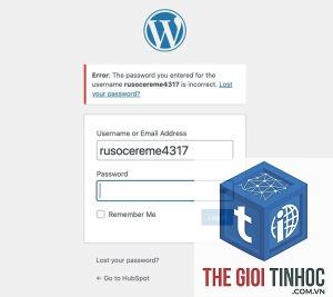 wordpress admin locked out