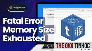 wordpress allowed memory size exhausted