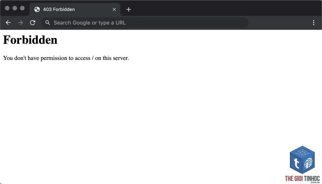 wordpress apache permissions lỗi