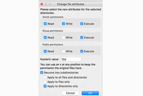 wordpress apache permissions lỗi - Hình 5