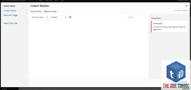 wordpress audio upload lỗi - Hình 3