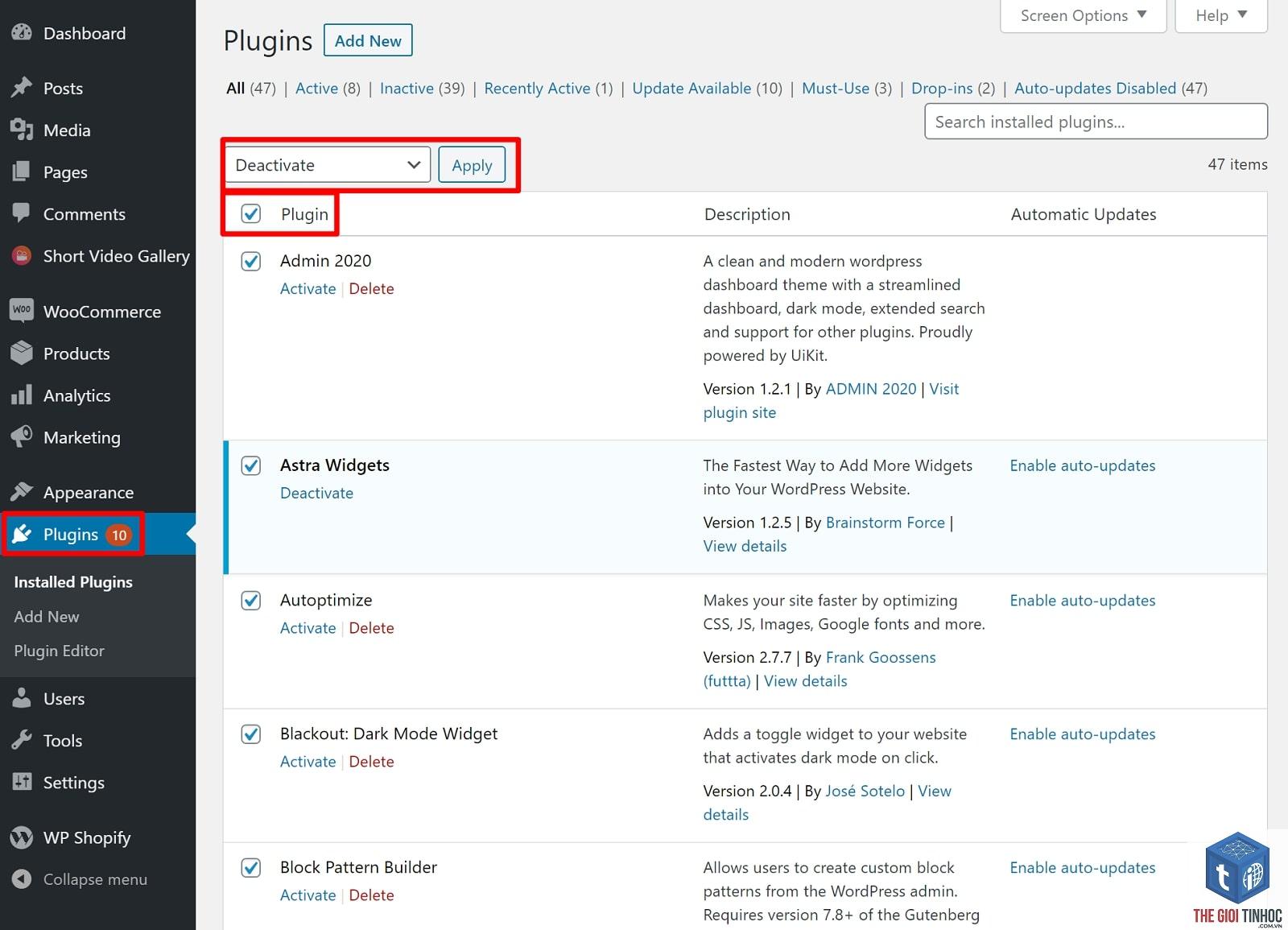 wordpress backend server error - Hình 2