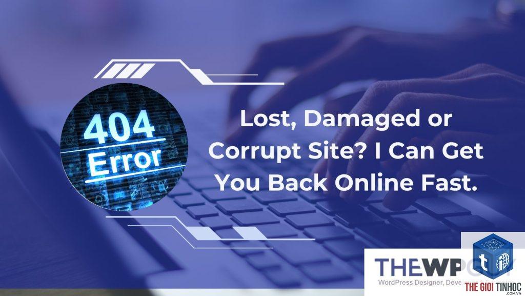 wordpress backup corruption