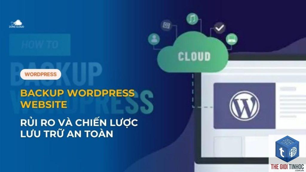 wordpress backup cron lỗi