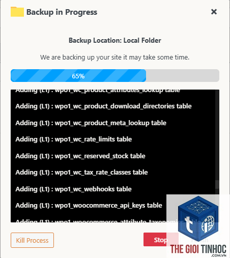 wordpress backup cron lỗi - Hình 4