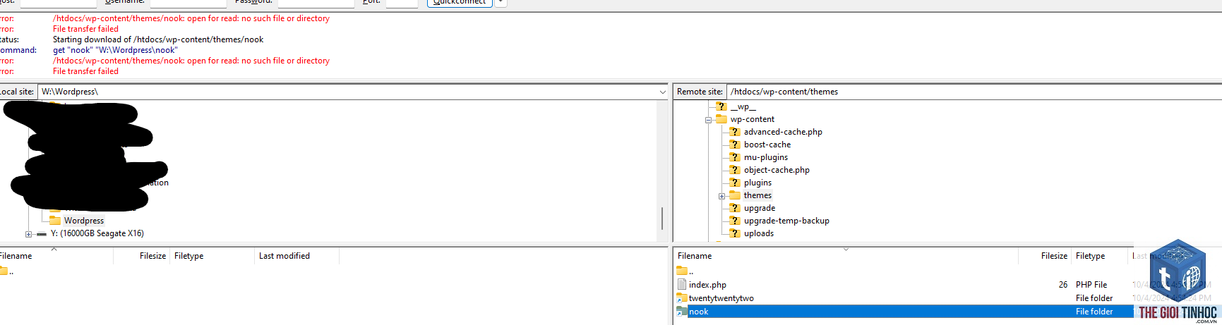 wordpress backup transfer failed - Hình 2