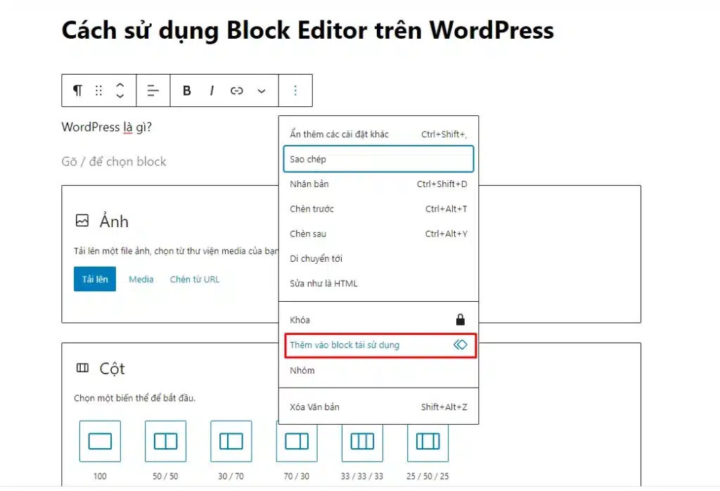 wordpress block là gì - Hình 2