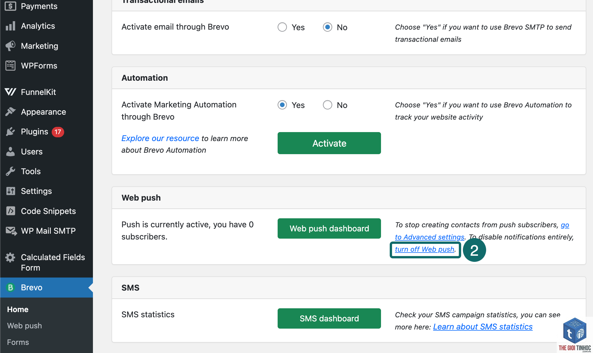 wordpress brevo delivery failed - Hình 4
