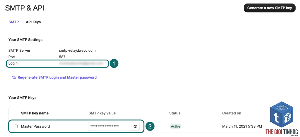 wordpress brevo smtp lỗi
