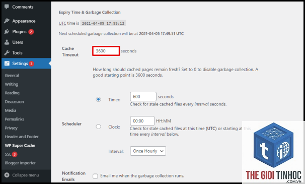 wordpress cache timeout - Hình 4