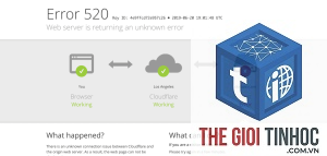 wordpress cloudflare 520