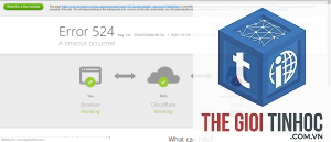 wordpress cloudflare 524
