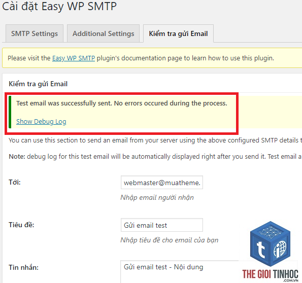 wordpress contact form email không gửi - Hình 3