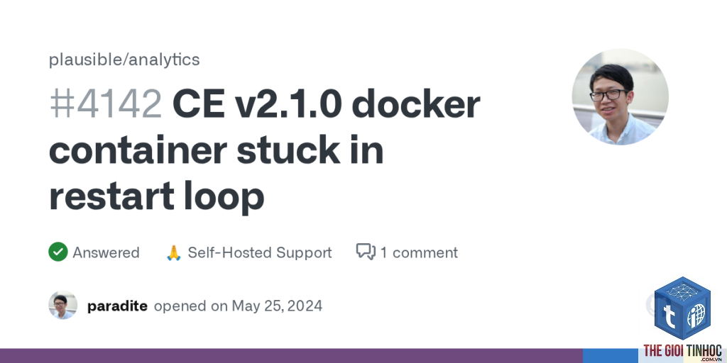 wordpress container restart loop