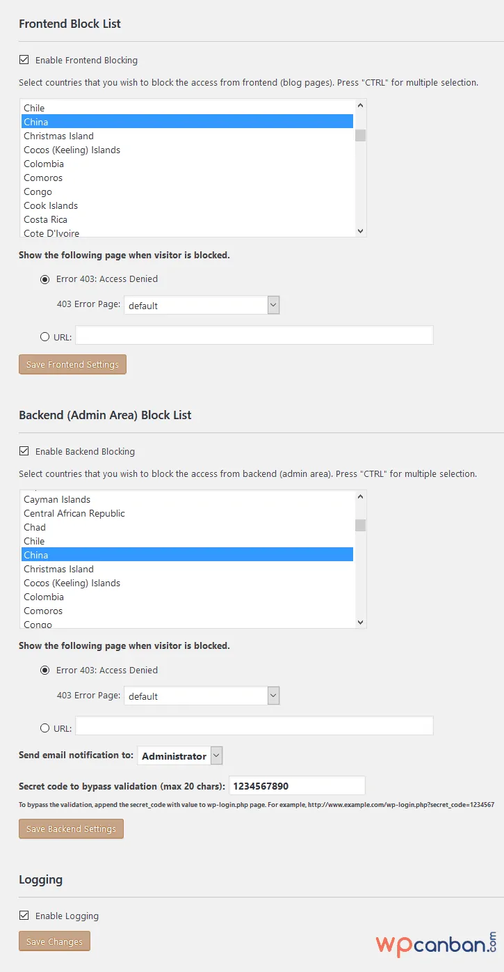 wordpress country block lỗi - Hình 2