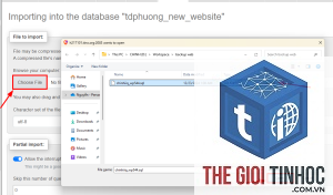 wordpress cpanel restore lỗi