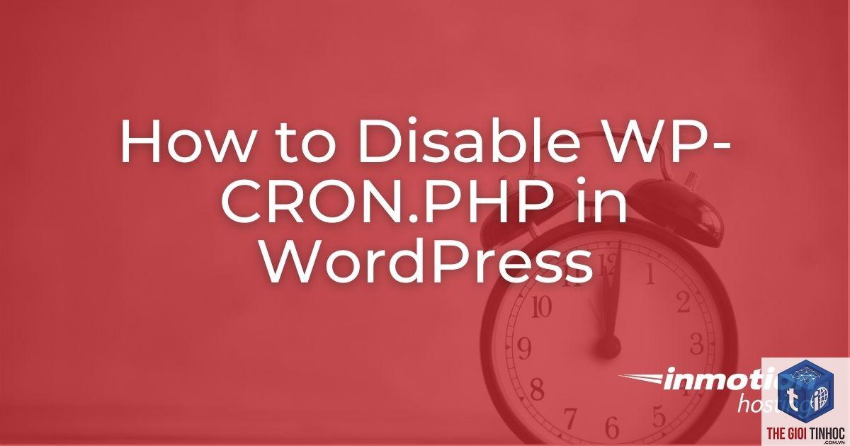 wordpress cron disabled - Hình 3