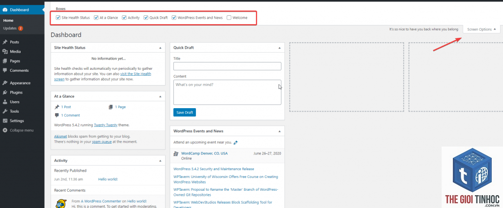 wordpress dashboard chậm - Hình 2