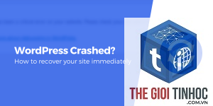 wordpress dashboard crash