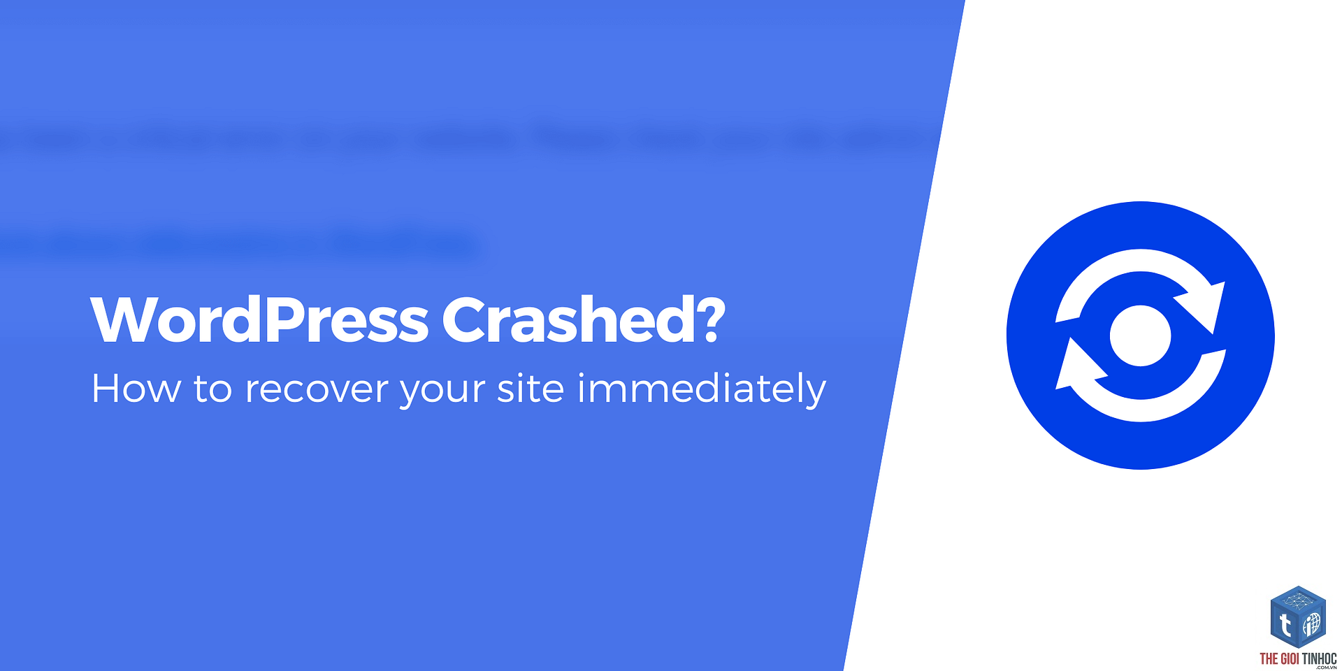 wordpress dashboard crash - Hình 1
