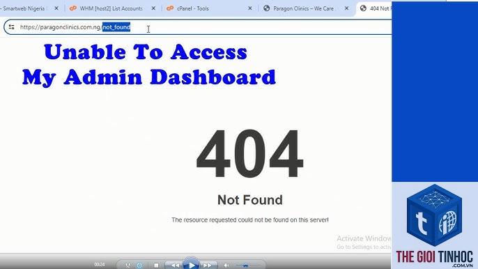 wordpress dashboard error - Hình 3