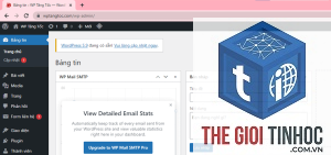 wordpress dashboard không tải dữ liệu