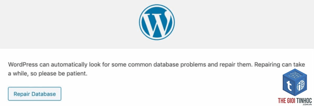 wordpress database corrupted