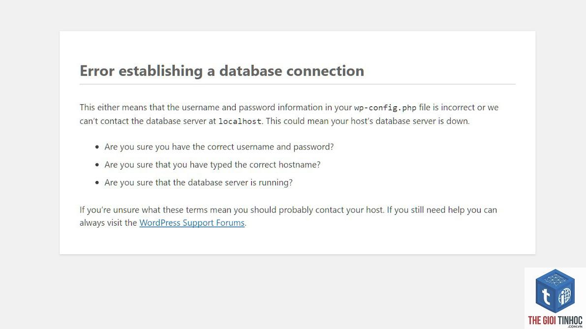 wordpress database server lỗi - Hình 4