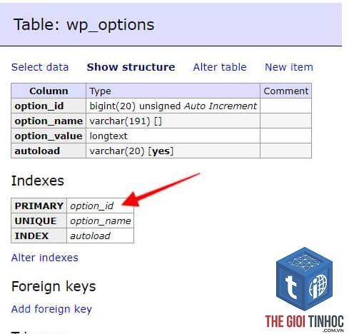 wordpress database table missing - Hình 3