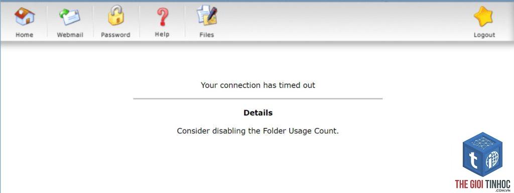 wordpress directadmin timeout