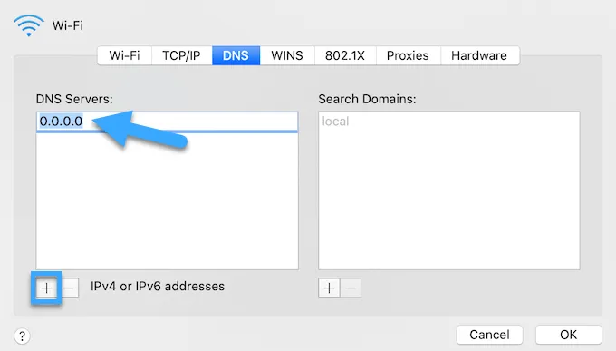 wordpress dns lỗi
